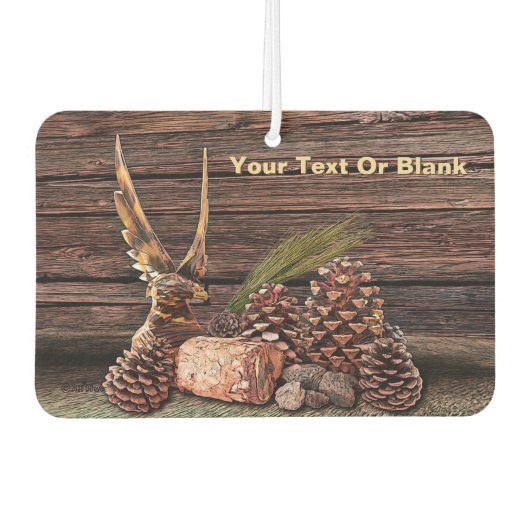 Stillleben mit Adler Autolufterfrischer (Vorderseite)