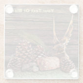 Stillleben mit Adler Glasuntersetzer (Rückseite)