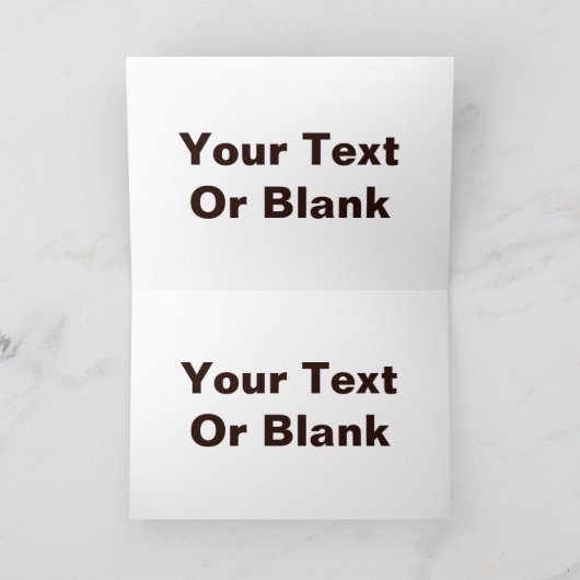 Stillleben mit Adler Karte (Innenseite)