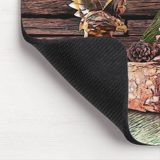 Stillleben mit Adler Mousepad (Ecke)