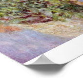 Stillleben mit Anemones von Claude Monet Poster (Ecke)
