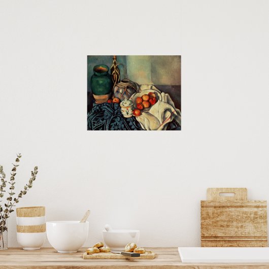 Stillleben mit Äpfeln, 1893-94 Poster (Küche)