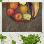 Stillleben mit Äpfeln Geschirrtuch (Gefaltet)