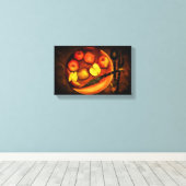 Stillleben mit Äpfeln Leinwanddruck (Insitu (Holzboden))