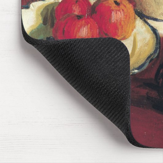 Stillleben mit Äpfeln Mousepad (Ecke)