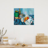 Stillleben mit Äpfeln Paul Cézanne malt Essen Poster (Küche)