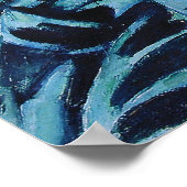 Stillleben mit Äpfeln, Paul Cézanne Poster (Ecke)