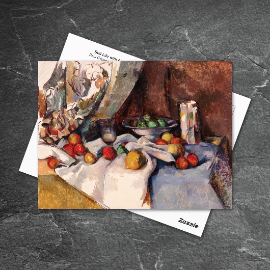 Stillleben mit Äpfeln Paul Cézanne Postkarte