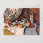 Stillleben mit Äpfeln Paul Cézanne Postkarte (Vorderseite)
