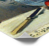 Stillleben mit Äpfeln und Pitcher - Pissarro Poster (Ecke)