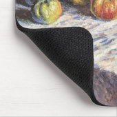 Stillleben mit Äpfeln und Trauben von Claude Monet Mousepad (Ecke)