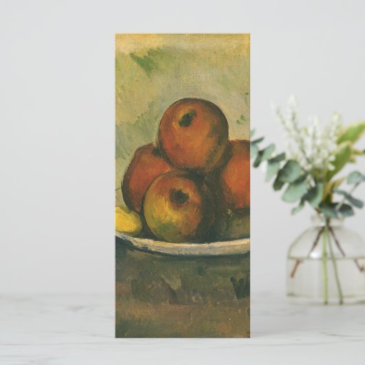 Stillleben mit Äpfeln von Paul Cezanne (Stehend Vorderseite)