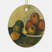 Stillleben mit Äpfeln von Paul Cezanne Keramikornament (Links)