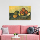 Stillleben mit Äpfeln von Paul Cezanne Leinwanddruck (Insitu (Wohnzimmer))