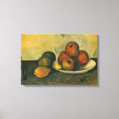 Stillleben mit Äpfeln von Paul Cezanne Leinwanddruck (Vorderseite)