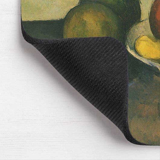 Stillleben mit Äpfeln von Paul Cezanne Mousepad (Ecke)