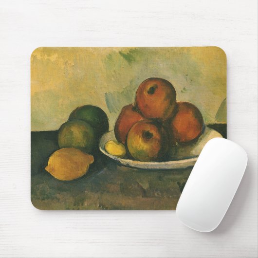 Stillleben mit Äpfeln von Paul Cezanne Mousepad (Mit Mouse)