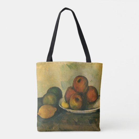 Stillleben mit Äpfeln von Paul Cezanne Tasche (Rückseite)