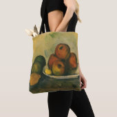 Stillleben mit Äpfeln von Paul Cezanne Tasche (Von Nahem)