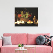Stillleben mit Austern Leinwanddruck (Insitu (Wohnzimmer))