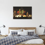 Stillleben mit Austern Leinwanddruck (Insitu (Schlafzimmer))