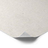 Stillleben mit Austernschale und Perle Poster (Ecke)