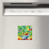 Stillleben mit Baby Lemur Magnet (In Situ (Geschirrspüler))