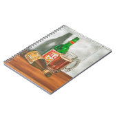 Stillleben mit Bier von Jennifer Goldberger Notizblock (Linke Seite)