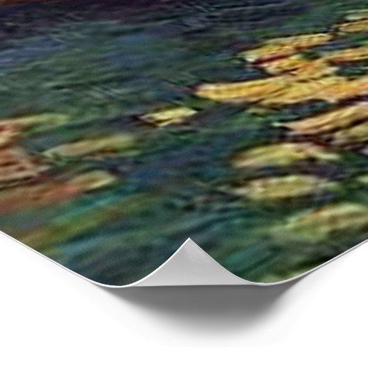 Stillleben mit Birnen, Van Gogh Poster (Ecke)