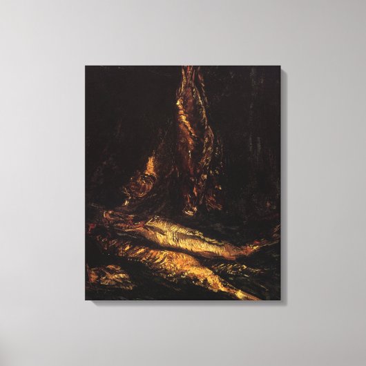 Stillleben mit Bloatern von Vincent van Gogh Leinwanddruck (Vorderseite)