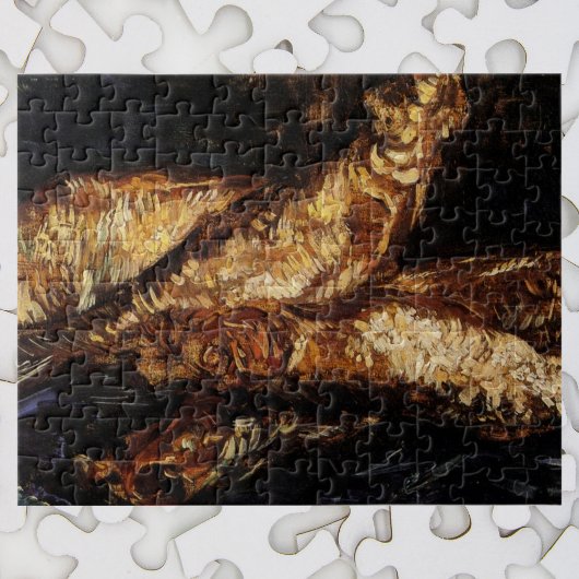 Stillleben mit Bloatern von Vincent van Gogh Puzzle