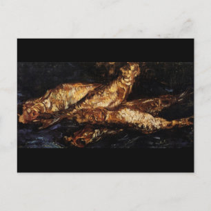 Stillleben mit Bloaters Van Gogh Fine Art Postkarte