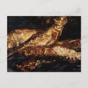 Stillleben mit Bloaters von Vincent van Gogh Postkarte