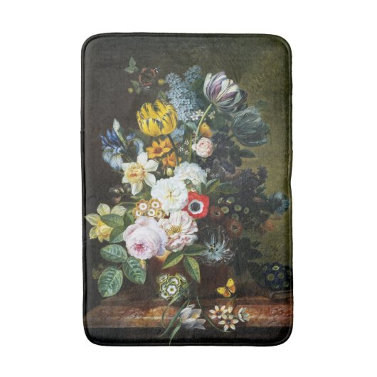 Stillleben mit Blume Badematte (Vorderseite Vertikal)