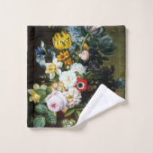 Stillleben mit Blume Badhandtuch Set (Waschlappen)