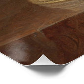 Stillleben mit Blume - Cornelis van Spaendonck Poster (Ecke)