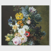 Stillleben mit Blume Geschenkpapier (Flach)