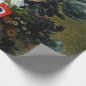 Stillleben mit Blume Geschenkpapier (Ecke)