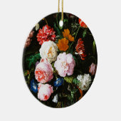 Stillleben mit Blume in einem Glass Vase Classic Keramik Ornament (Rechts)