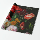 Stillleben mit Blume in einer Glasvase Geschenkpapier (Ungerollt)