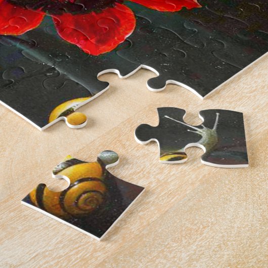 Stillleben mit Blume in einer Glasvase von Heem Puzzle (Seite)