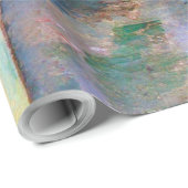 Stillleben mit Blume in einer Vase, Paul Cezanne Geschenkpapier (Rolleneckpunkt)