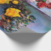 Stillleben mit Blume in einer Vase, Paul Cezanne Geschenkpapier (Ecke)