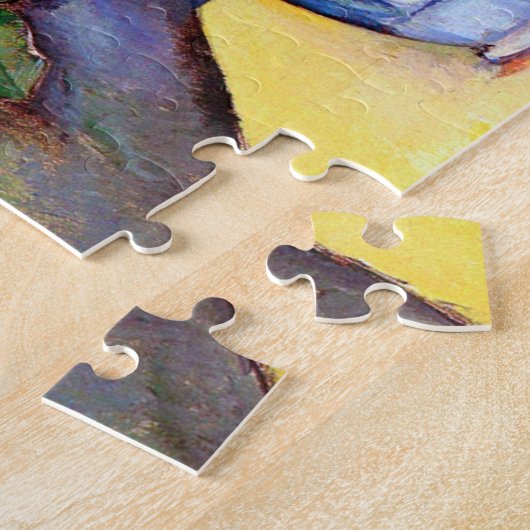 Stillleben mit Blume in einer Vase, Paul Cezanne Puzzle (Seite)