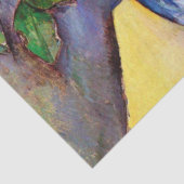 Stillleben mit Blume in einer Vase, Paul Cezanne Seidenpapier (Ausschnitt)