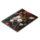 Stillleben mit Blume | Jan Davidsz de Heem Notizblock (Linke Seite)