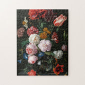 Stillleben mit Blume | Jan Davidsz de Heem Puzzle (Vertikal)