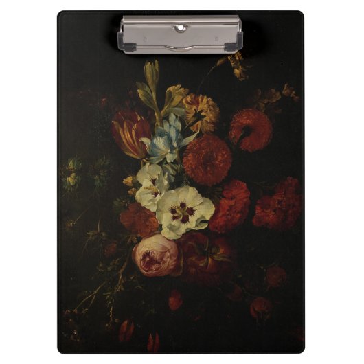 Stillleben mit Blume Klemmbrett (Vorderseite)