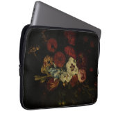 Stillleben mit Blume Laptopschutzhülle (Vorne Rechts)