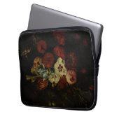 Stillleben mit Blume Laptopschutzhülle (Vorderseite Links)